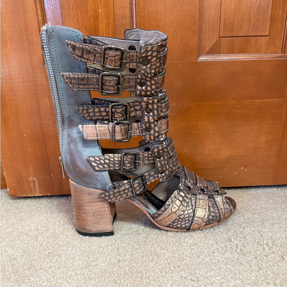 Freebird by Steven Heeled open-toe sandals